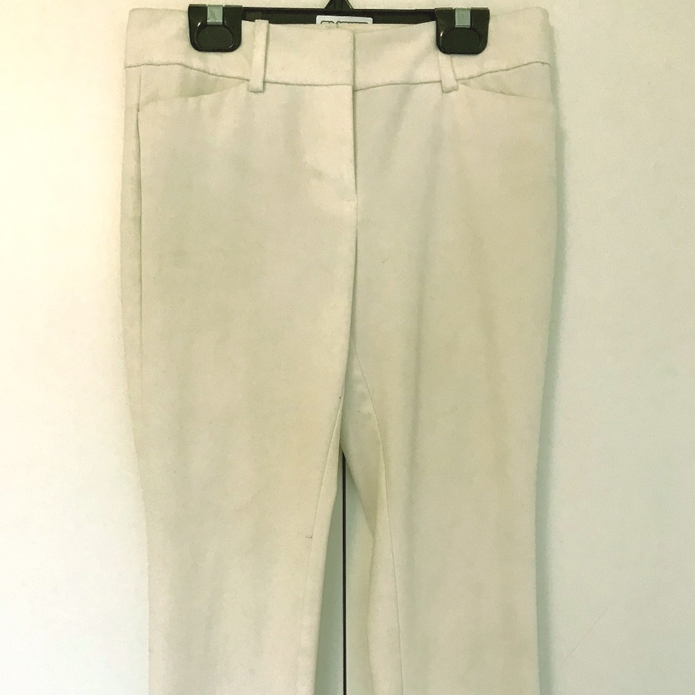 Ann Taylor Signature Winter White Pants
